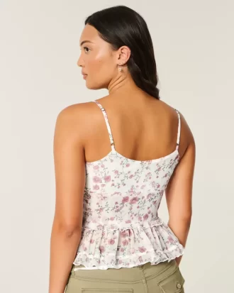 Chiffon Ruffle Cami