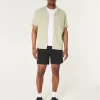 Cooling Flat-Front Shorts 7″