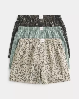 Cotton Boxer Shorts 3-Pack
