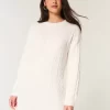 Cozy Cable-Knit Sweater Dress