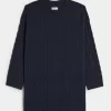 Cozy Cable-Knit Sweater Dress