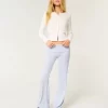 Cozy Knit Foldover Waist Sleep Pants