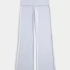 Cozy Knit Foldover Waist Sleep Pants