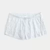 Cozy Pointelle Bow Shortie