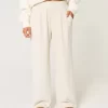 Cozy Ribbed Baggy Pants