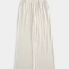 Cozy Ribbed Baggy Pants