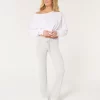 Cozy Ribbed Flare Pants