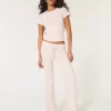 Cozy Ribbed Flare Pants