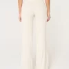 Cozy Ribbed Flare Pants