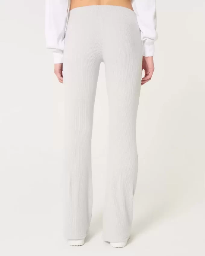 Cozy Ribbed Flare Pants