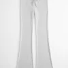 Cozy Ribbed Flare Pants