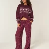 Cozy Ribbed Wide-Leg Pants
