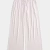 Cozy Ribbed Wide-Leg Pants