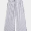Cozy Ribbed Wide-Leg Pants