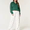 Cozy Wide-Leg Pajama Pants