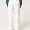 Cozy Wide-Leg Pajama Pants