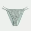 Crochet-Style Cheeky Bikini Bottom