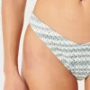 Crochet-Style High-Leg Cheeky Bikini Bottom