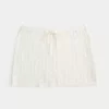 Crochet-Style Pull-On Cover Up Skirt