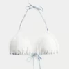 Crochet-Style Triangle Bikini Top
