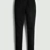 Curvy High-Rise Black Jean Leggings