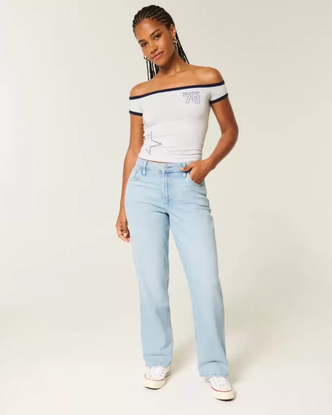 Curvy High-Rise Dad Jeans
