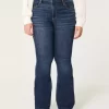 Curvy High-Rise Dark Wash Flare Jeans