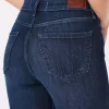 Curvy High-Rise Dark Wash Super Skinny Jeans