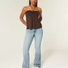Curvy High-Rise Medium Wash Flare Jeans
