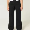 Curvy Low-Rise Black Baggy Jeans