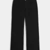 Curvy Low-Rise Black Baggy Jeans