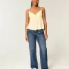 Curvy Low-Rise Dark Wash Baggy Jeans