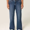 Curvy Low-Rise Dark Wash Baggy Jeans