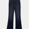 Curvy Mid-Rise Dark Wash Boot Jeans