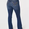 Curvy Mid-Rise Medium Wash Boot Jeans