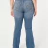 Curvy Mid-Rise Medium Wash Boot Jeans