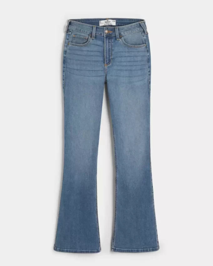 Curvy Mid-Rise Medium Wash Boot Jeans