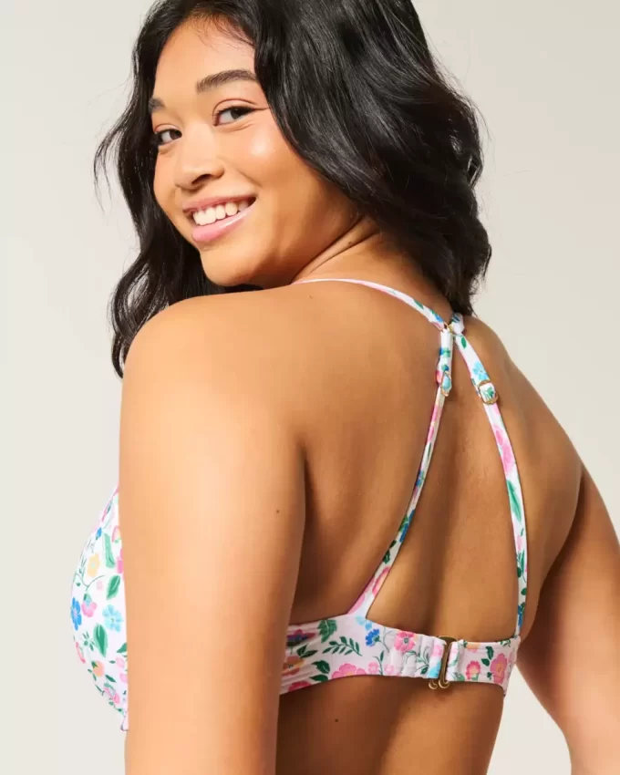 Curvy Plunge Underwire Bikini Top