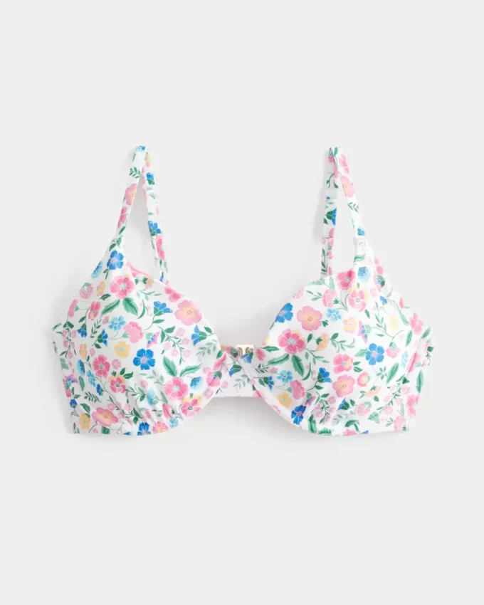 Curvy Plunge Underwire Bikini Top