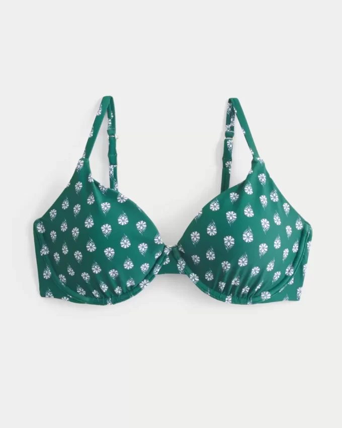 Curvy Plunge Underwire Bikini Top