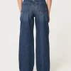 Curvy Ultra High-Rise Dark Wash Baggy Jeans