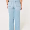 Curvy Ultra High-Rise Medium Wash Baggy Jeans