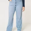 Curvy Ultra High-Rise Medium Wash Dad Jeans