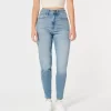 Curvy Ultra High-Rise Medium Wash Mom Jeans