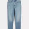 Curvy Ultra High-Rise Medium Wash Mom Jeans