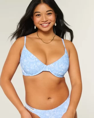 Curvy Underwire Plunge Bikini Top
