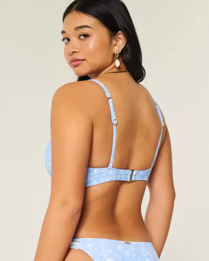 Curvy Underwire Plunge Bikini Top