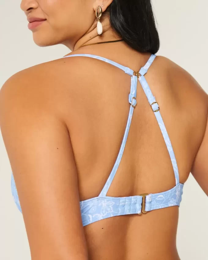 Curvy Underwire Plunge Bikini Top