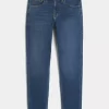 Dark Wash Athletic Skinny Jeans