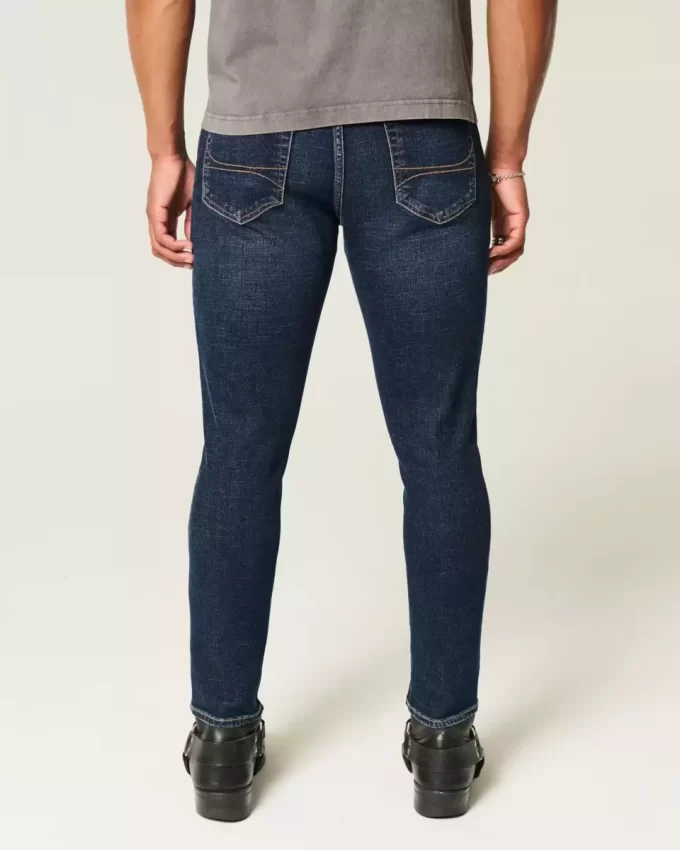 Dark Wash Athletic Skinny Jeans